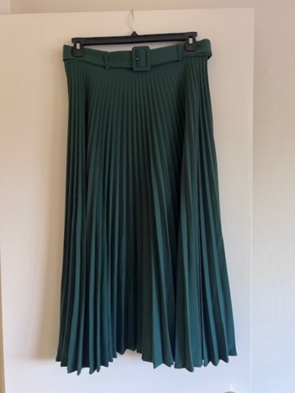 Zara Midi Length Pleated Skirt